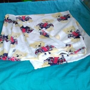 Teddy Bear Fleece Blanket